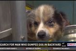 მამაკაცმა ძაღლი უცხო ადამიანის ეზოში დატოვა