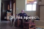 მამაკაცი, რომელსაც ალცეიმერის დაავადება აქვს არ ლაპარაკობდა, თუმცა ძაღლმა მისი ცხოვრება შეცვალა 