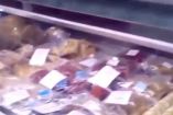კატა მაღაზიაში შეიპარა და 1000 დოლარის ზღვის პროდუქტები შეჭამა (+ვიდეო)