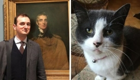 ბრიტანეთში კატამ დააზიანა XVII საუკუნის ნახატი, რომელიც მის პატრონს - ხელოვნებათმცოდნეს ეკუთვნოდა